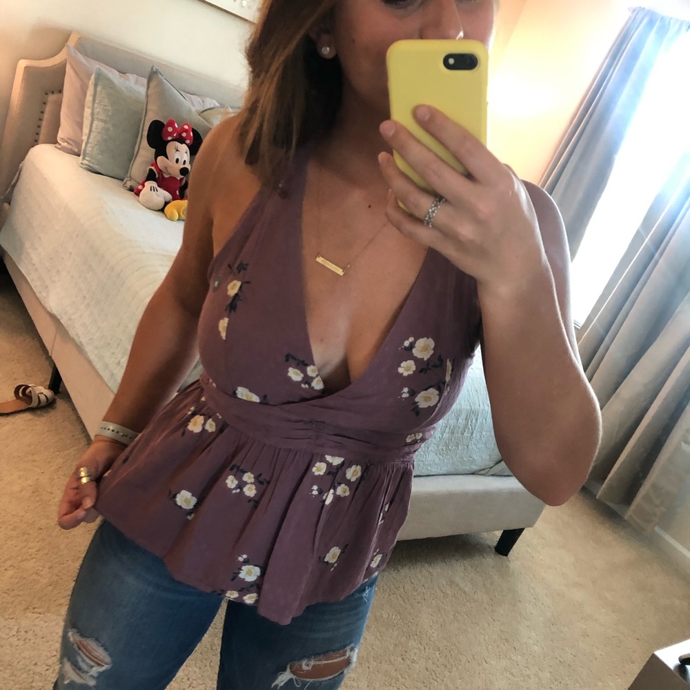 Floral Halter Top